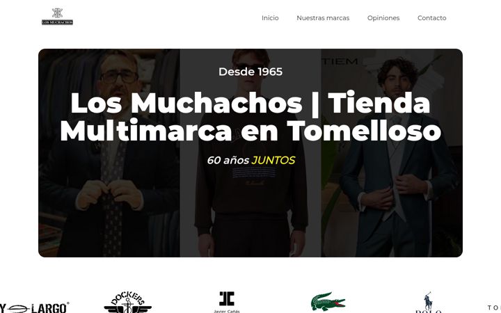 Screenshot of losmuchachostomelloso.com