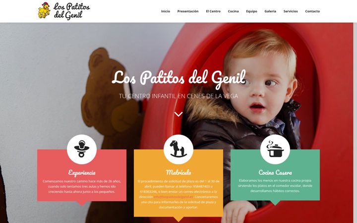 Screenshot of lospatitosdelgenil.es