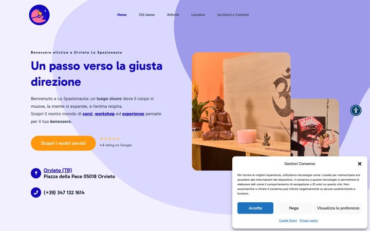 Screenshot of lospazionauta.it