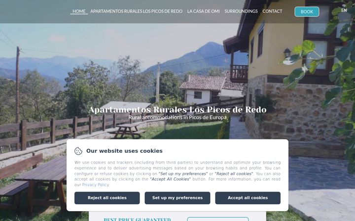 Screenshot of lospicosderedo.com
