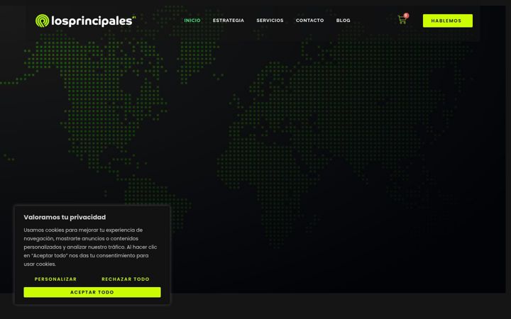 Screenshot of losprincipales.co