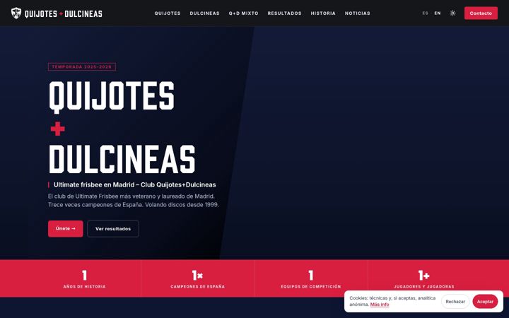 Screenshot of losquijotes.es