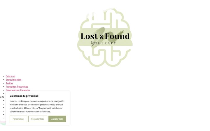 Screenshot of lostandfound-therapy.com