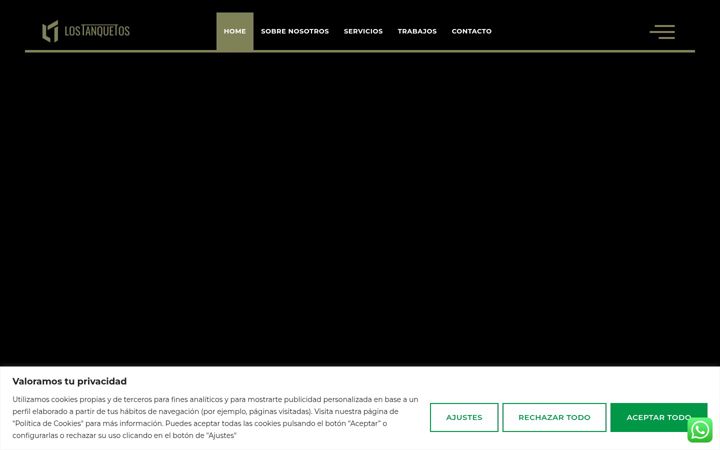 Screenshot of lostanquetos.es