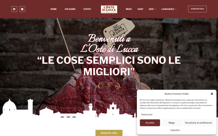 Screenshot of lostedilucca.com