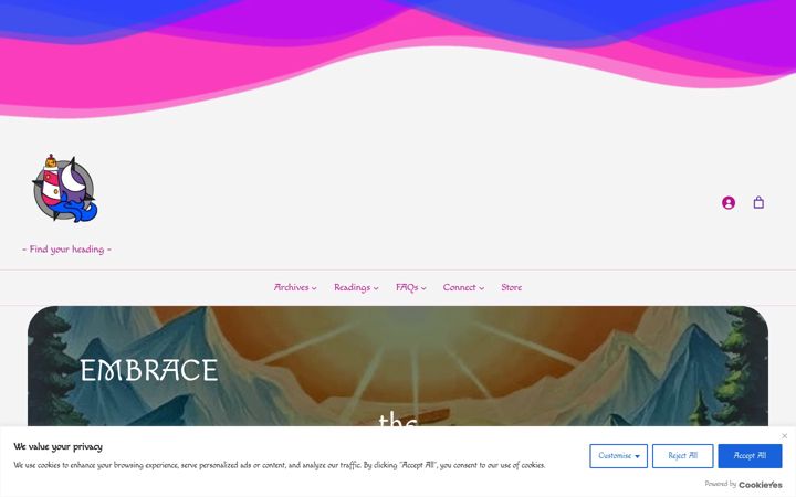 Screenshot of lostheading.com