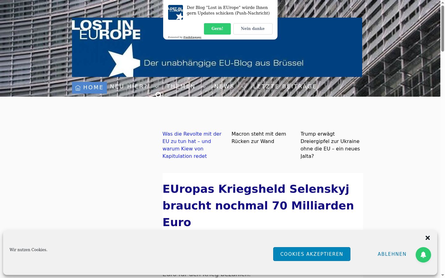 Snímka obrazovky banera súhlasu zobrazeného pred akoukoľvek interakciou