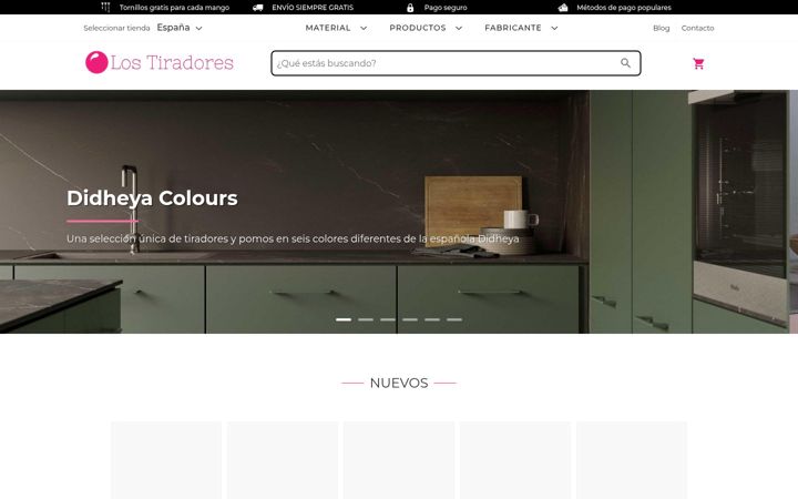Screenshot of lostiradores.es