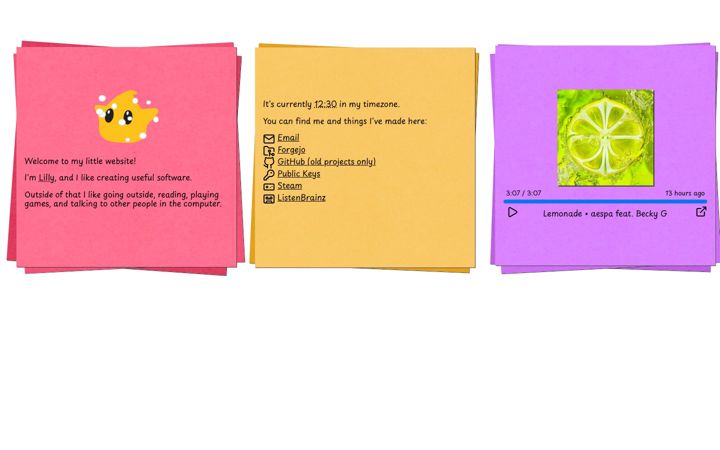 Screenshot of lostluma.net