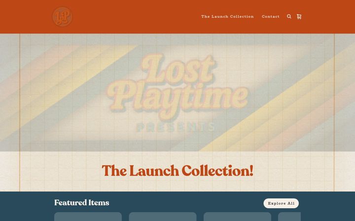 Screenshot of lostplaytime.com