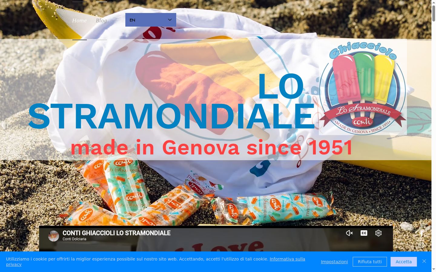 Sutikimo reklamjuostės, rodytos prieš bet kokią sąveiką, ekrano kopija