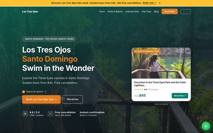 Screenshot of lostresojos.com