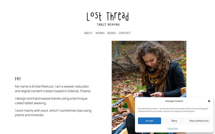 Screenshot of lostthread.eu