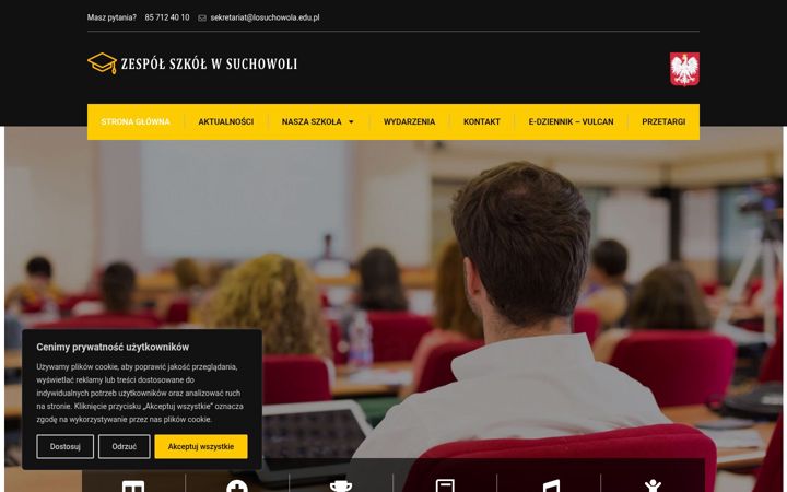 Screenshot of losuchowola.edu.pl
