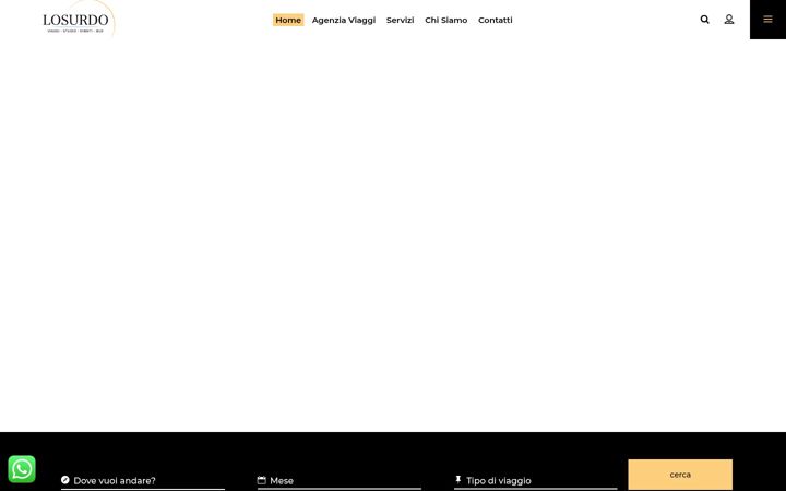 Screenshot of losurdoviaggi.it