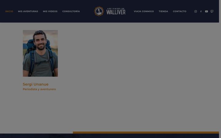 Screenshot of losviajesdewalliver.com