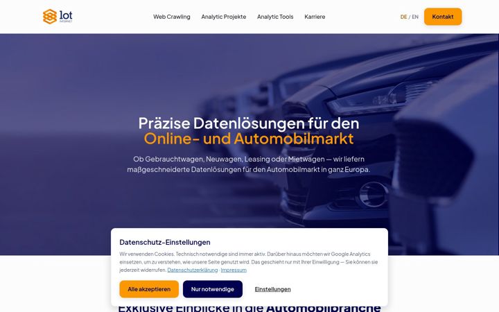 Screenshot of lot-internet.de