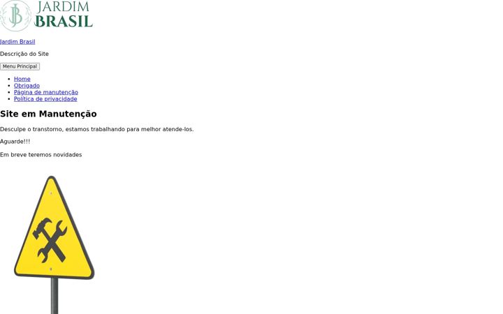 Screenshot of loteamentojardimbrasil.com.br