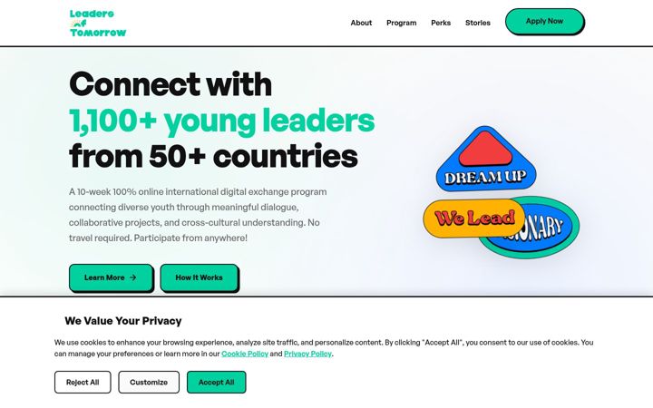 Screenshot of lotep.org