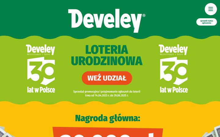 Screenshot of loteriadeveley.pl