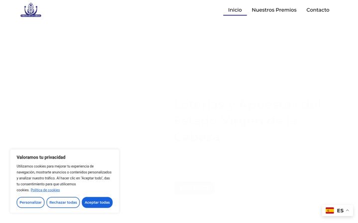 Screenshot of loteriashuetortajar.com
