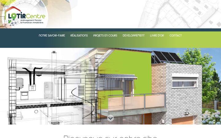 Screenshot of lotircentre.fr