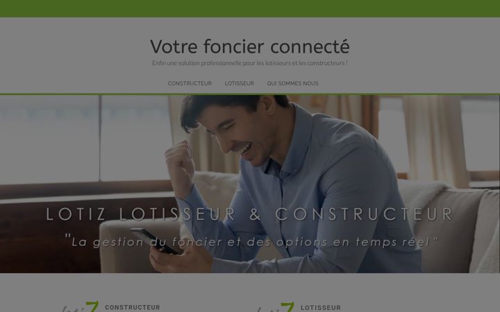 Screenshot of lotiz.fr