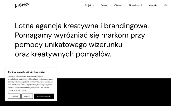 Screenshot of lotna.eu