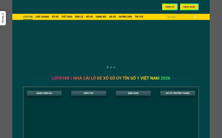 Screenshot ta' loto188a.live