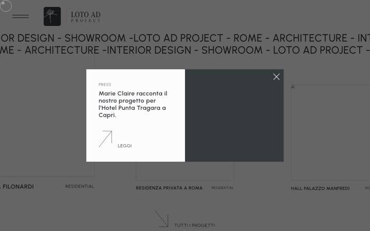 Screenshot of lotoadproject.com