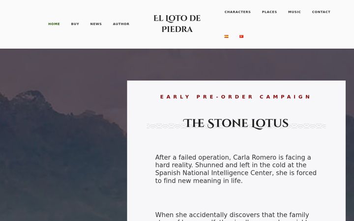 Screenshot of lotodepiedra.com