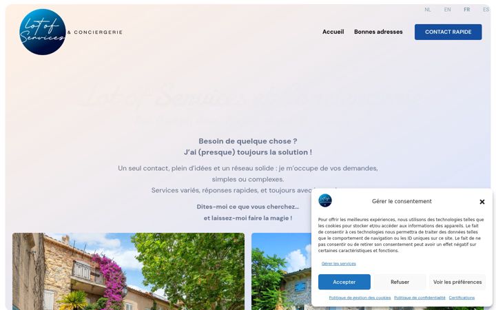 Screenshot of lotofservices.com
