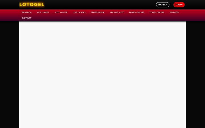 Screenshot of lotogel.com