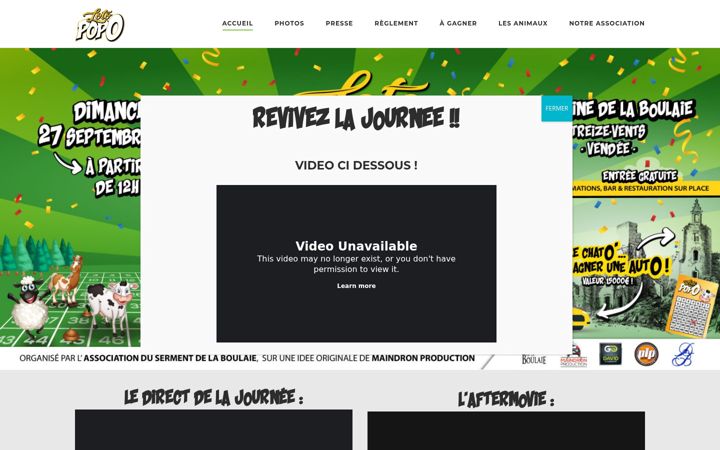 Screenshot of lotopopo.fr
