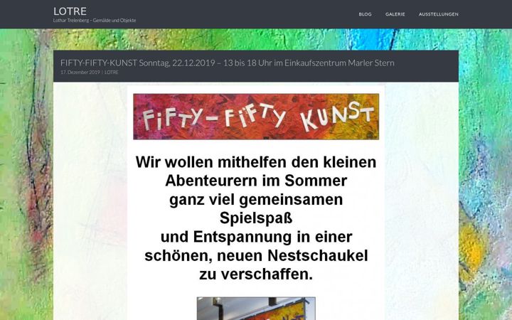 Screenshot of lotre.de