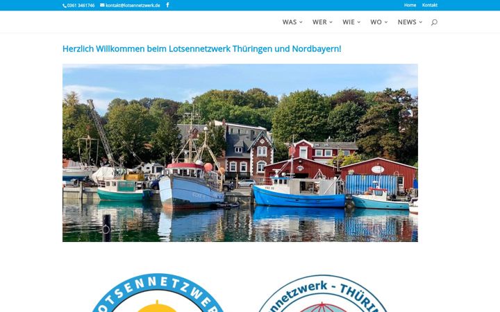 Screenshot of lotsennetzwerk.de
