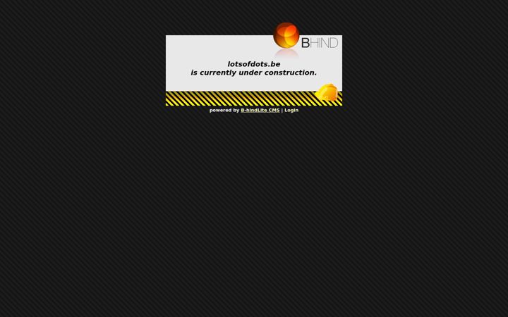 Screenshot of lotsofdots.be