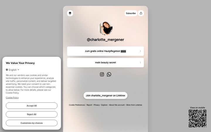 Screenshot of lottas-leben.de