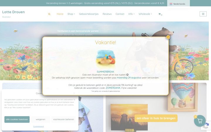 Screenshot of lottedrouen.com