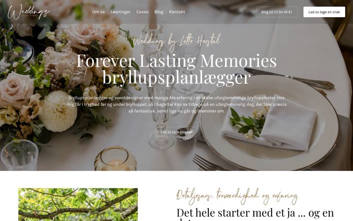 Posnetek zaslona lotteherstal.dk