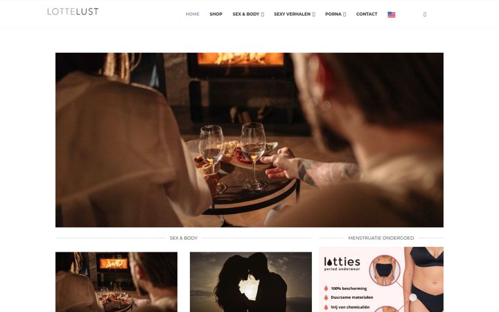 Screenshot of lottelust.nl