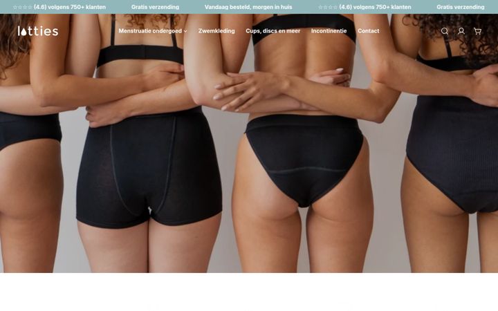 Screenshot of lottiesperiod.com