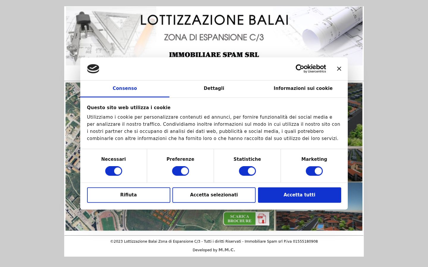 Screenshot tal-banner tal-kunsens muri qabel kwalunkwe interazzjoni