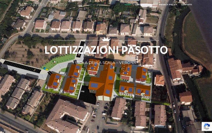 Snímek obrazovky lottizzazionipasotto.it