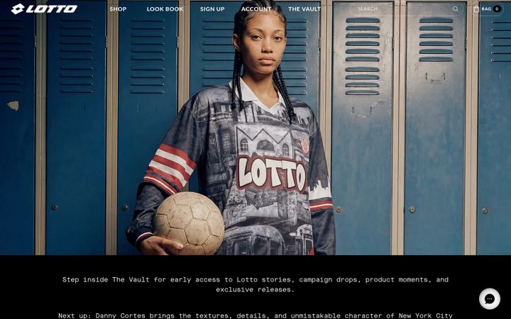 Екранна снимка на lottosport.com