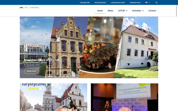 Screenshot of lotur.eu