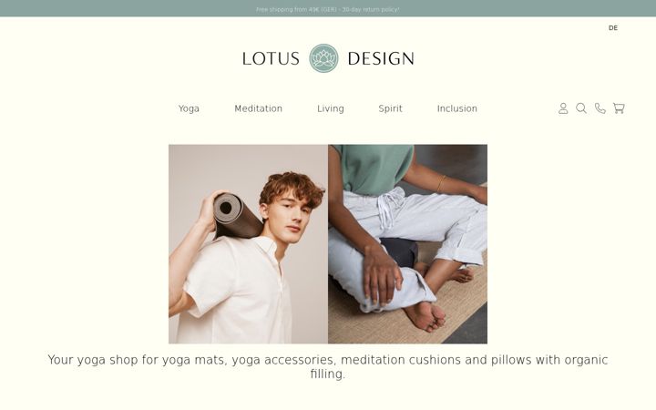 Screenshot of lotus-design.com
