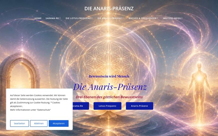 Screenshot of lotus-frequenz.de