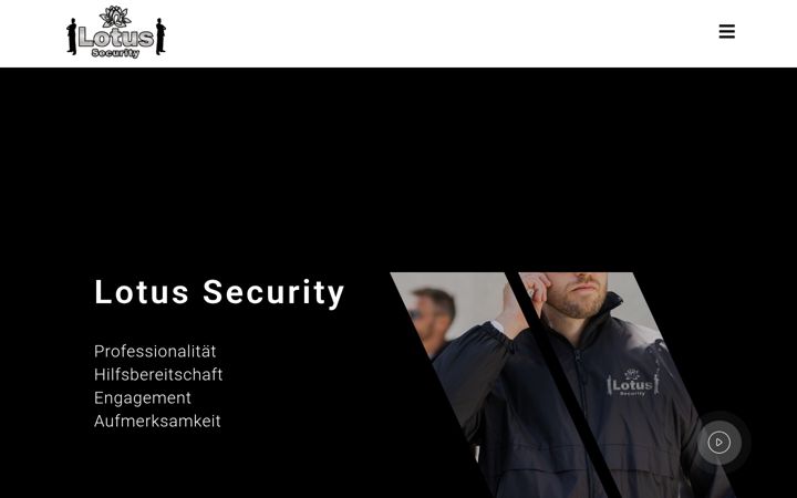 Screenshot of lotus-security.de