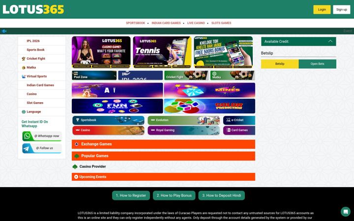Screenshot of lotus365.art